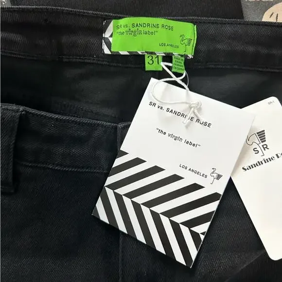 Free People x Sandrine Rose - NWT Distressed Skinny Jeans - Picture 10 of 11